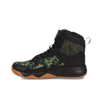 FILA Chastizer Abrasion Resistant Slip Resistant Short Outdoor Boots Men's Black Green