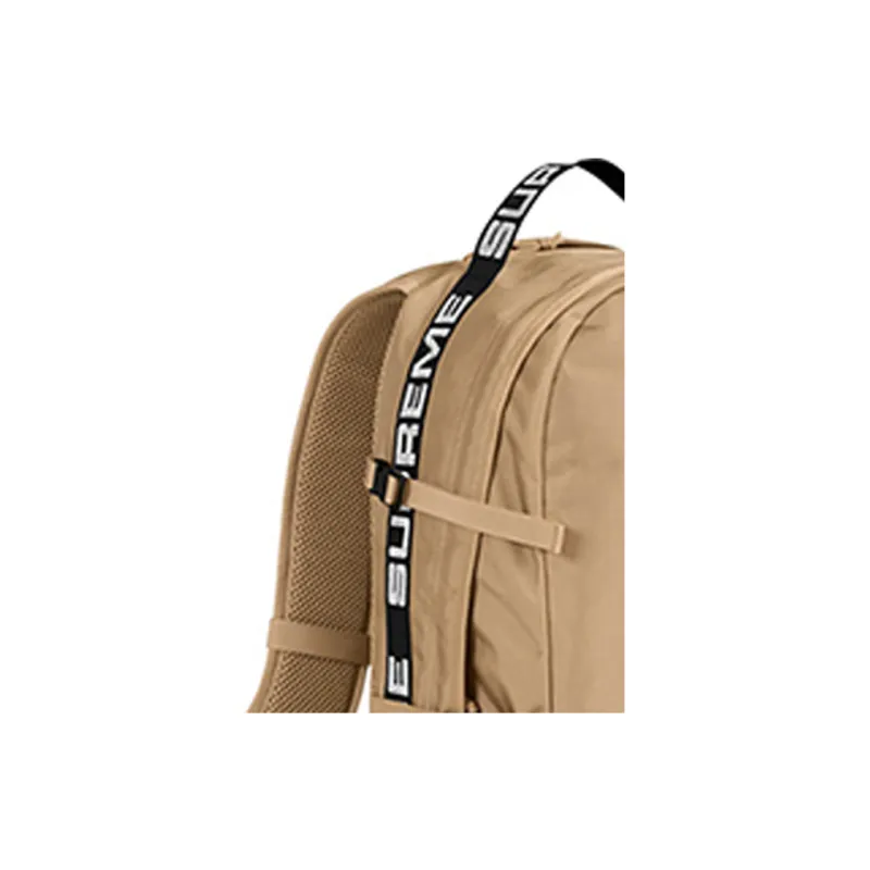 Supreme SS18 Polyester Backpack Regular Unisex Khaki-2