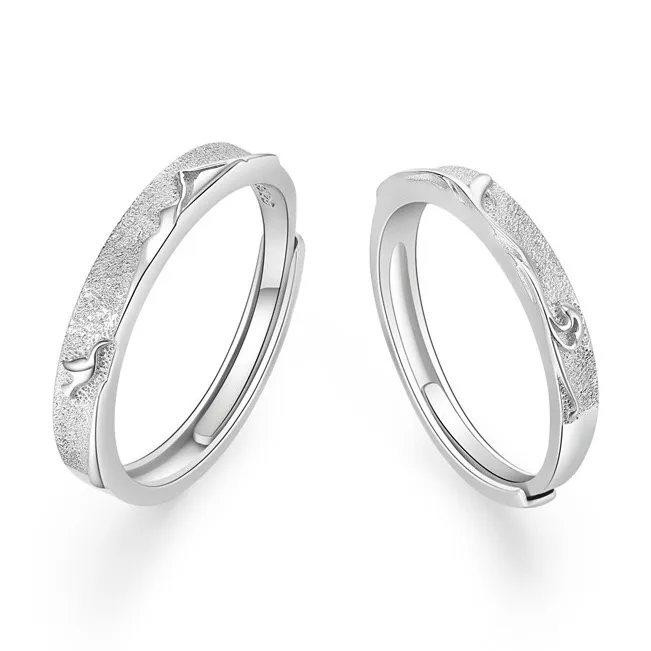 Yu Yin 999 Fine Silver Rings Unisex-6