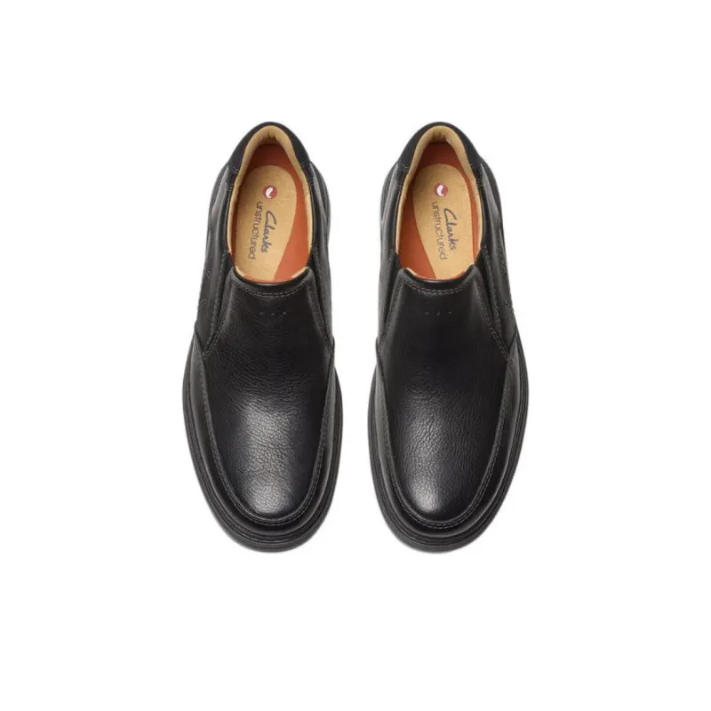 Clarks Un Briley Step Casual Shoes Men's Black-2