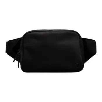 Lululemon Everywhere Nylon Fanny Pack Large Size Unisex Black