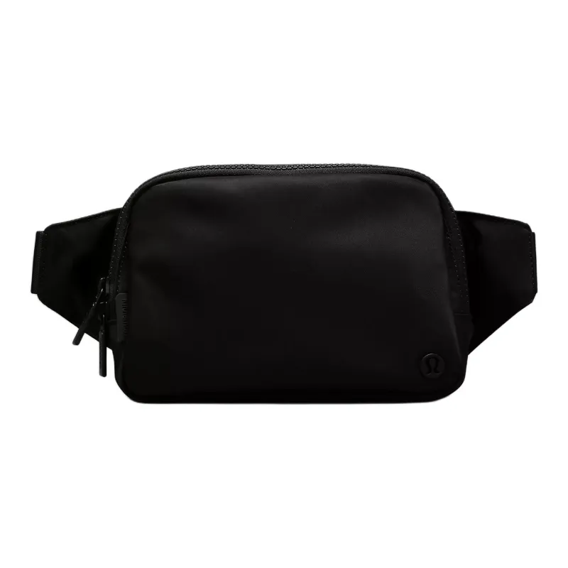 Lululemon Everywhere Nylon Fanny Pack Large Size Unisex Black-0