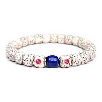 MOUNTAINS AND MANS Star Moon Bodhi Seeds New Chinese Style Good Luck Beaded Bracelet Unisex