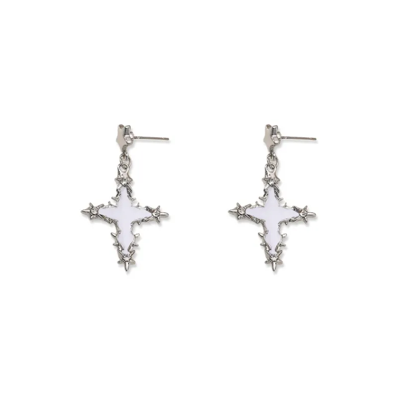 RINGLOVE Zircon Earrings Unisex-3