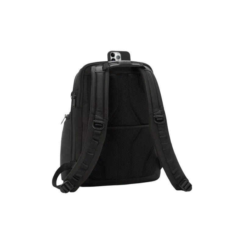 TUMI Fabric Backpack Regular Men's Red & Lime-3