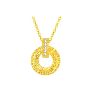 CHOW TAI SENG S925 Silver Necklaces Women's