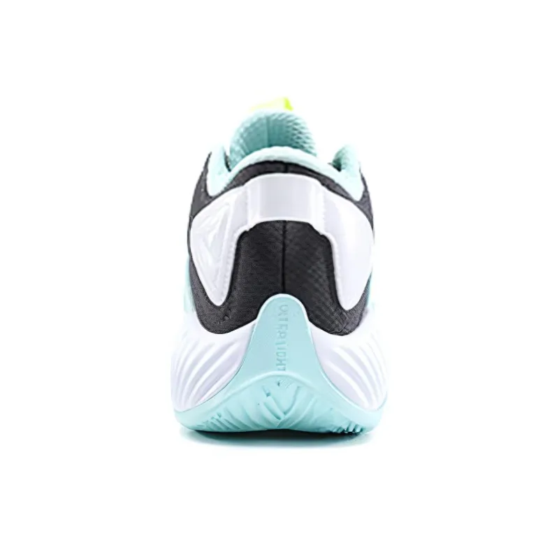 PEAK Power Collection Cushioning Anti Slip And Wear Resistant Mid Top Performance Basketball Shoes Men's Green-2