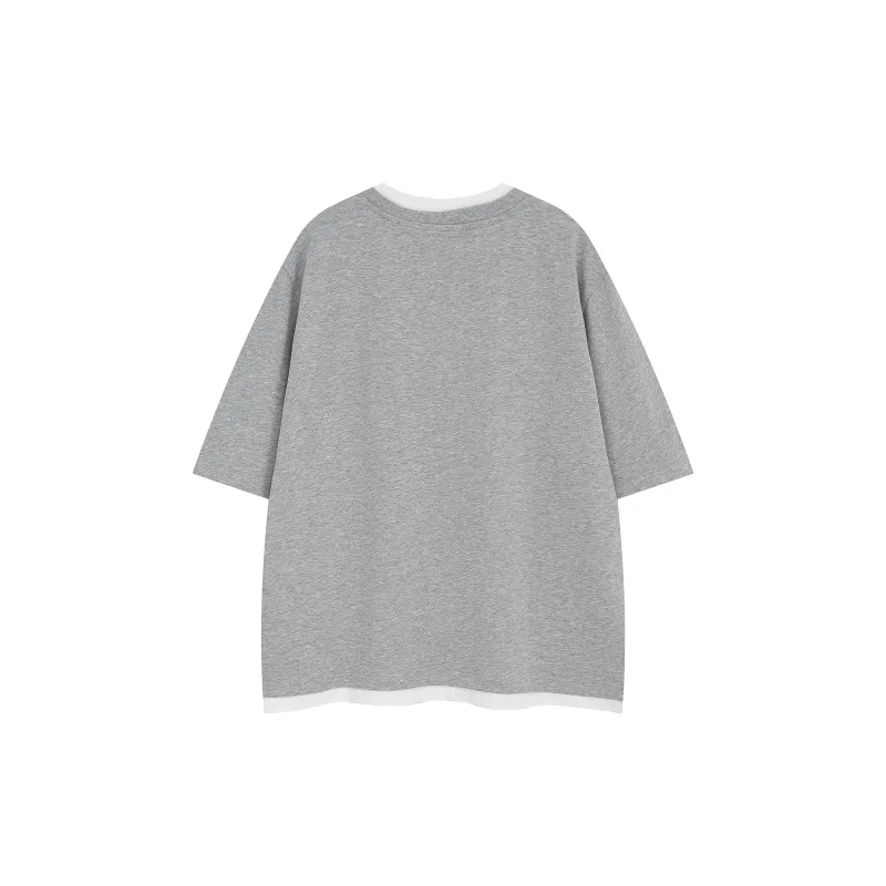 CUWU Drop Shoulder Sleeve T Shirt Unisex-5