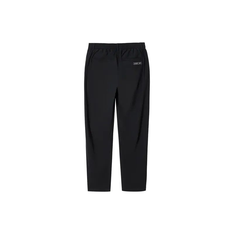 JACK JONES· Knitted Sweatpants Men's Black-1