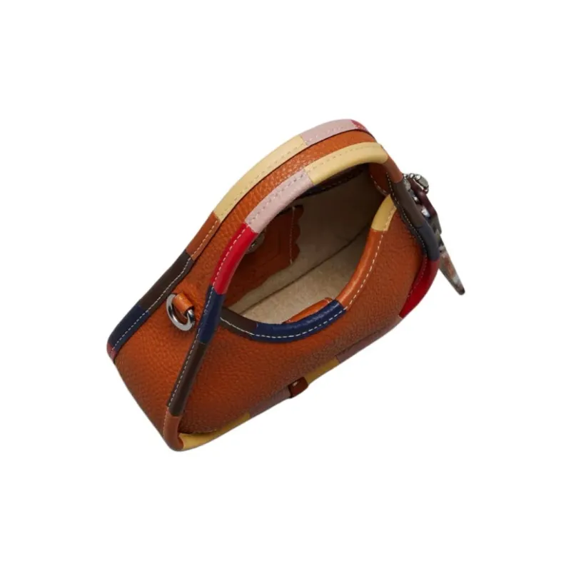 Coachtopia Leather Shoulder Bag, Crossbody Bag, Handbag Women's Brown-1