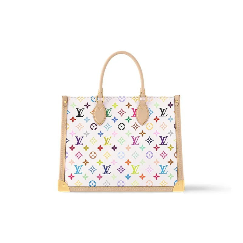 LOUIS VUITTON X Takashi Murakami OnTheGo Mm White Multicolored-2