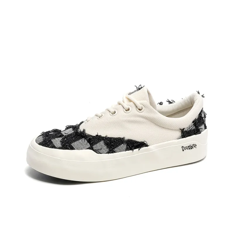 Budding Bear Anti Slip Wear Resistant Low Top Canvas Shoes Unisex Box-32