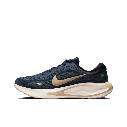 Nike Journey Run Anti Slip Wear Resistant Low Top Casual Running Shoes Men's Blue