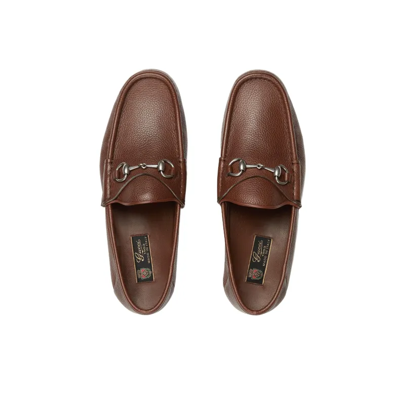GUCCI Horsebit 1953 Loafers 1.5cm Men's Dark Brown-4