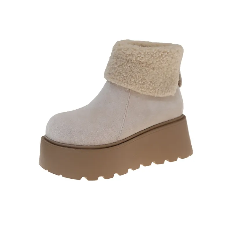 KUPE Warm Coverage Short Snow Boots Women's-8