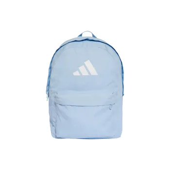 Adidas Polyester Backpack Women's Glow Blue & White