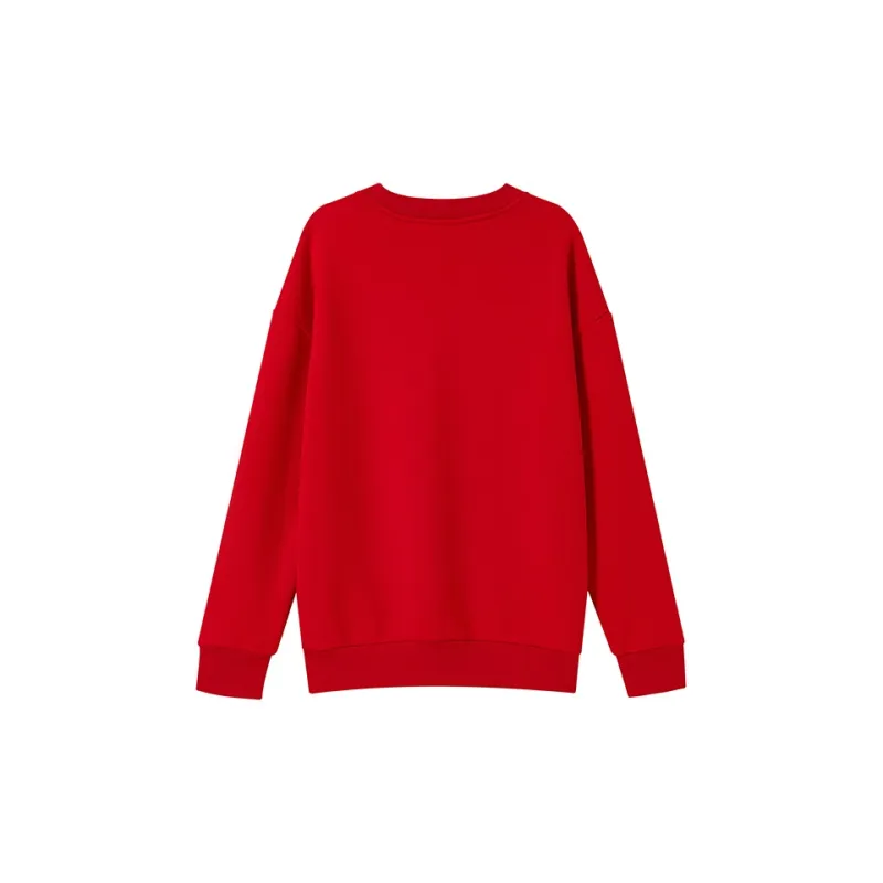Oudifu Sweatshirts Women's Red-1
