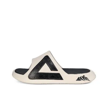 PEAK State Pole Slip Resistant Abrasion Resistant Cushioning Slide Slippers Unisex Beige Black