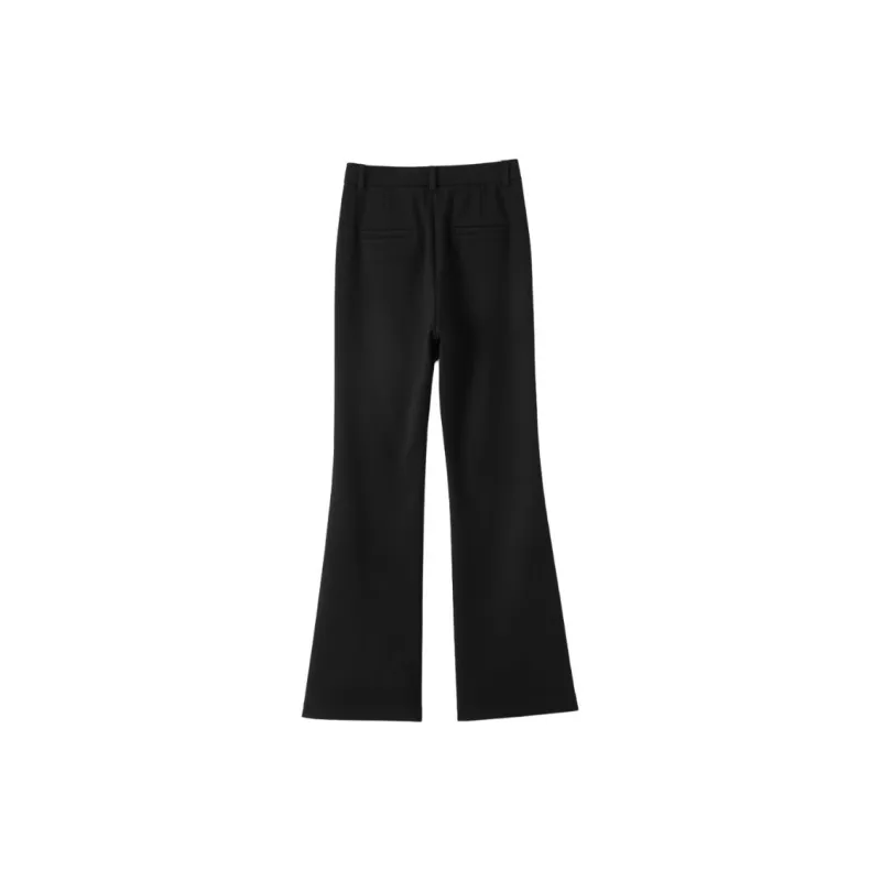 Late White Casual Pants Women's-11