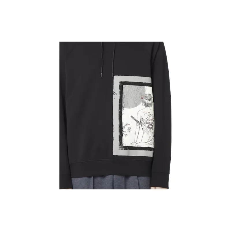EMPORIO ARMANI Graphic print Hoodie-3