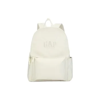 GAP Polyester Backpack Large Size Unisex Ecru