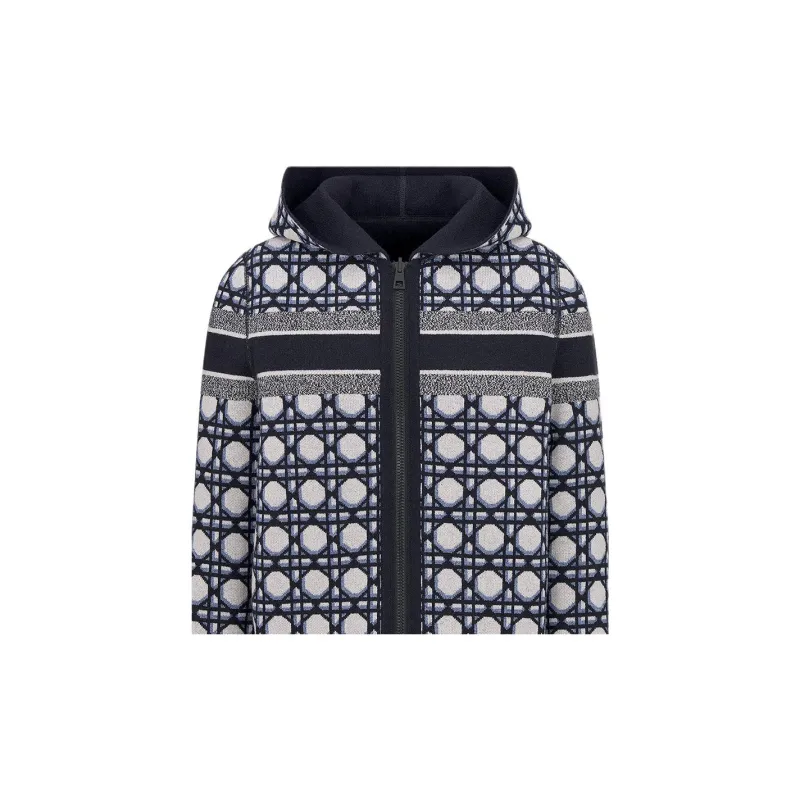 DIOR FW24 Cashmere Sweater Women's Blue-4