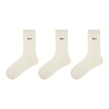 Vine Color Mid Calf Socks Unisex 3 Pack