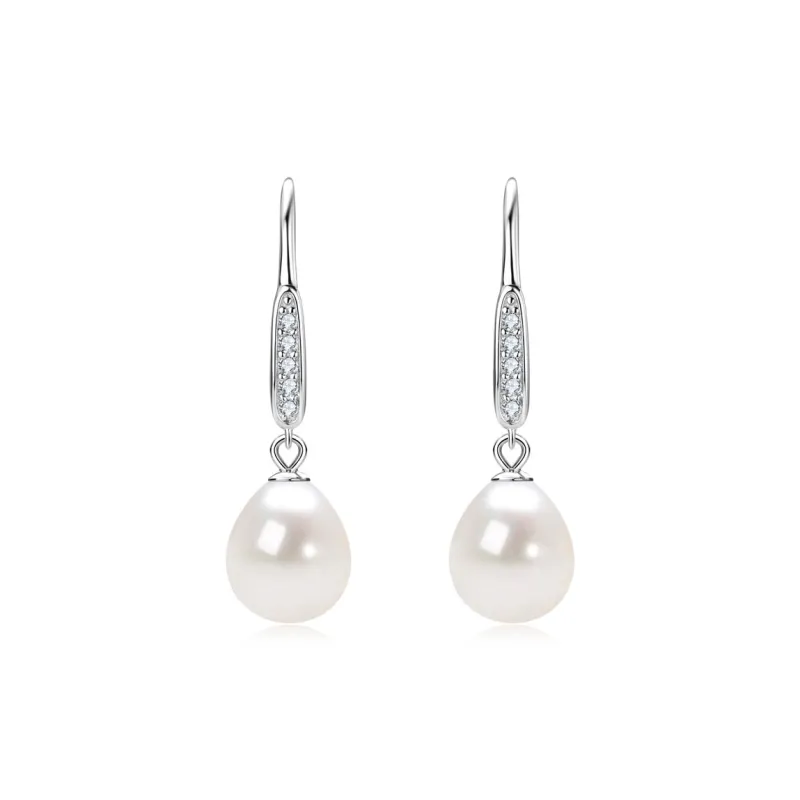 I Do Freshwater Pearl Earrings Women's-6