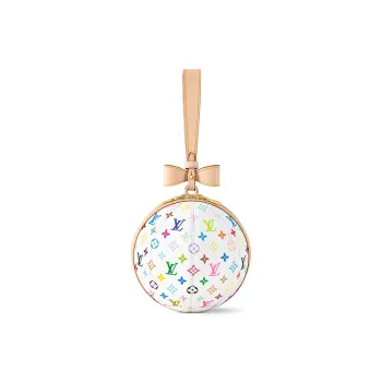 LOUIS VUITTON X Takashi Murakami Koro Koro Clutch White