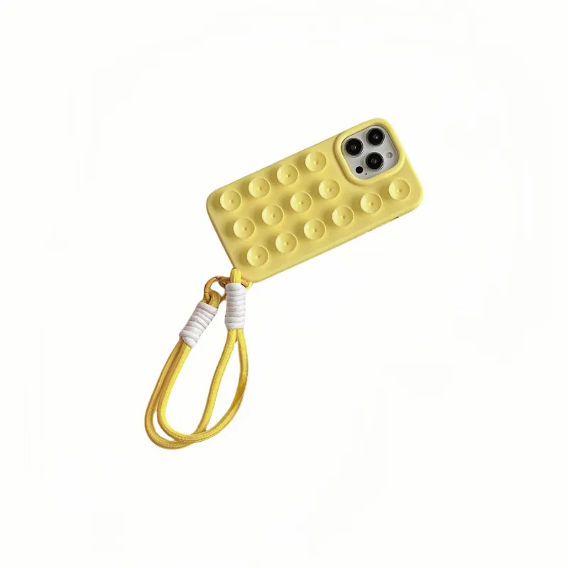 BYZ TPU Material Summer Candy Color Magnetic Strap With Lanyard Compatible With Apple 16/15/14/13 Pro Proma-1
