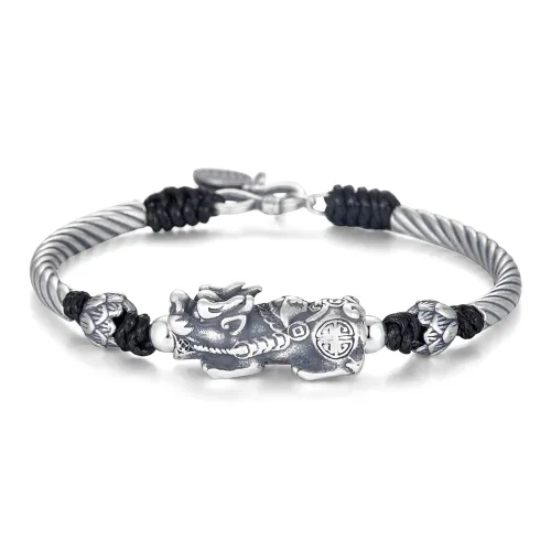 COLIMIDA S999 Fine Silver Pure Silver Bracelets Unisex