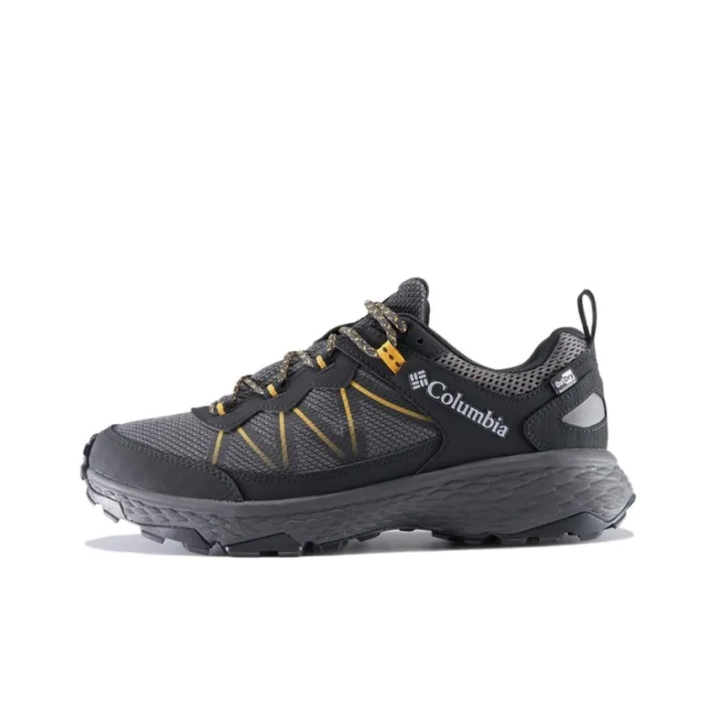 Columbia Peakfreak Water Resistant Support Low Top Hiking Shoes Men's Black-0