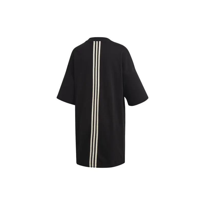 Adidas Short Sleeved Dresses Women's Black-1