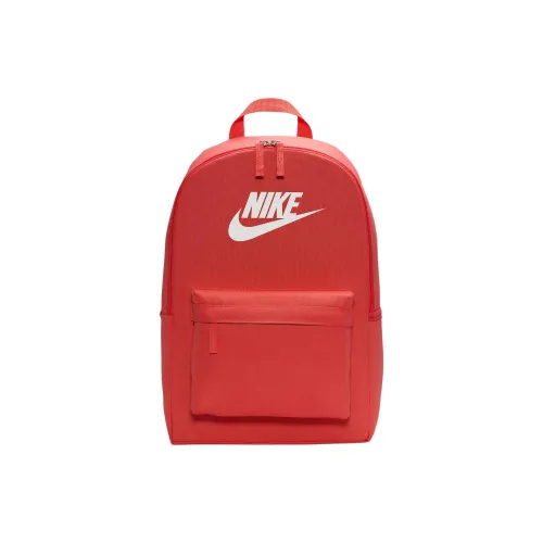 Nike Polyester Backpack Unisex Orange Red