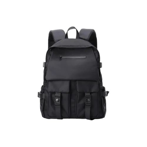 VIHUS Oxford Backpack Large Size Men's Black