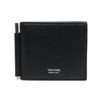 TOM FORD Logo Detailed Bi Fold Wallet