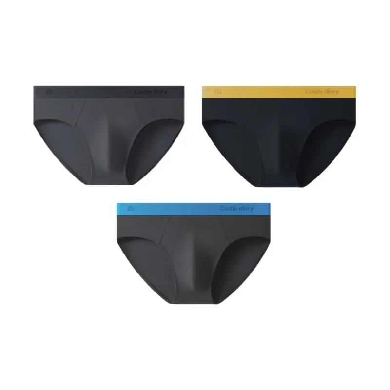 Qiao Ni Tong Underpants Men's 3 Pack-11