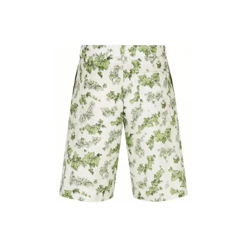 DIOR Quarterly New Products Casual Shorts Men Green-1