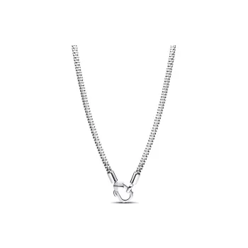Pandora 925 Sterling Silver Necklaces Women's Silver