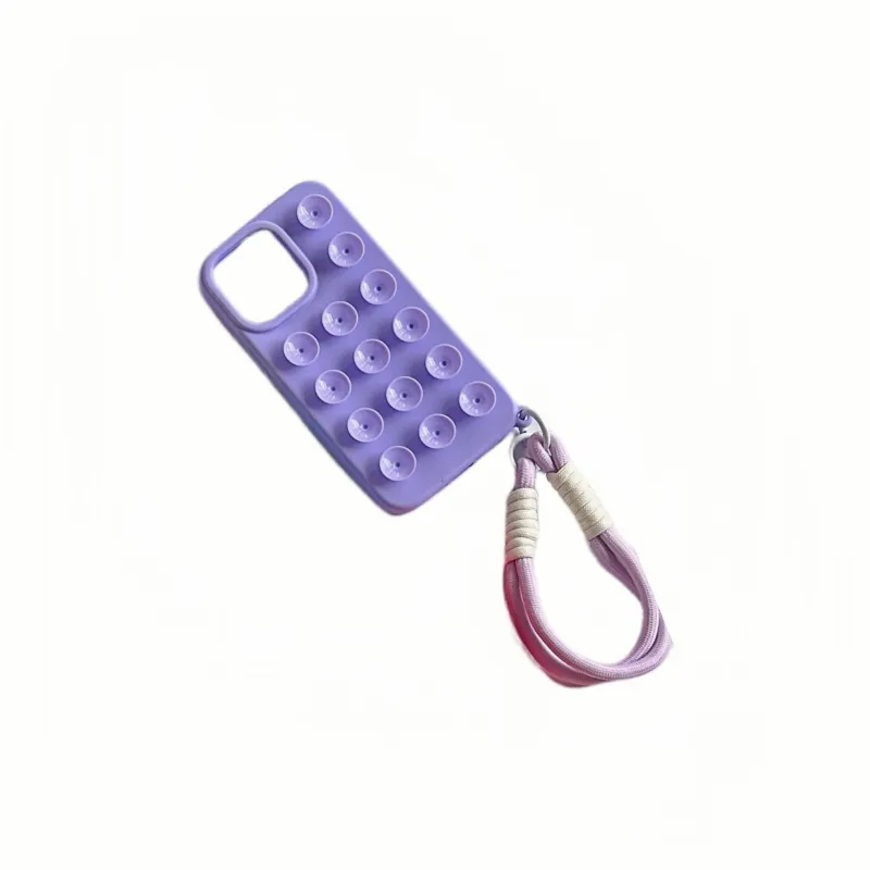 BYZ TPU Material Summer Candy Color Magnetic Strap With Lanyard Compatible With Apple 16/15/14/13 Pro Proma-16