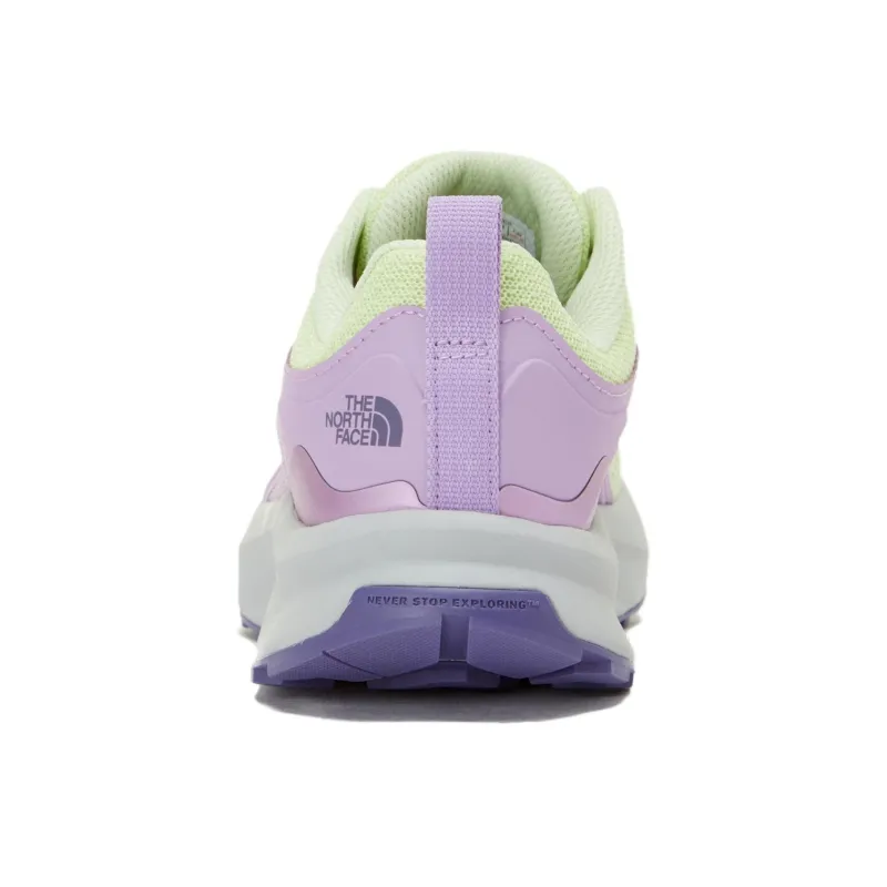THE NORTH FACE Hypnum Cushioning Wear Resistant Low Top Casual Running Shoes Women's Yellow Green-3