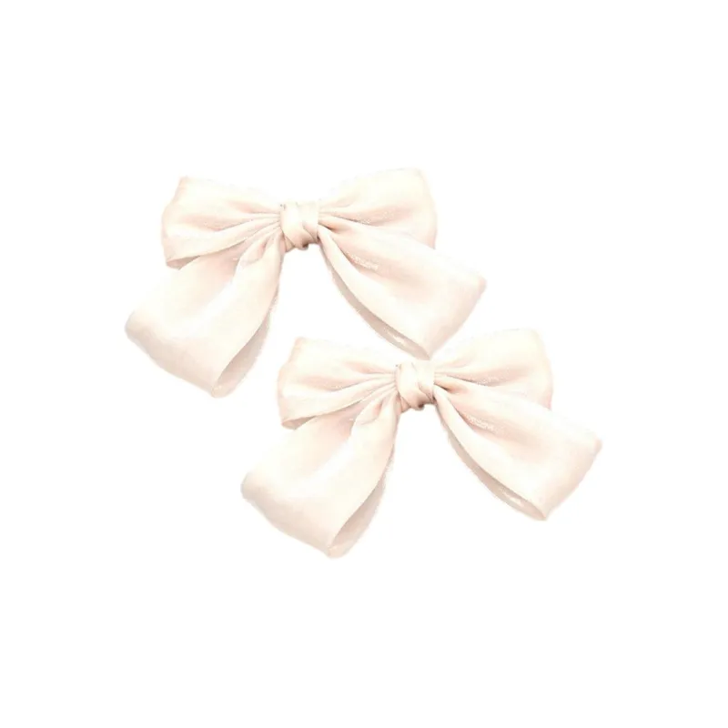 JIANYINGSHU Organza Hair Clips Women's-4