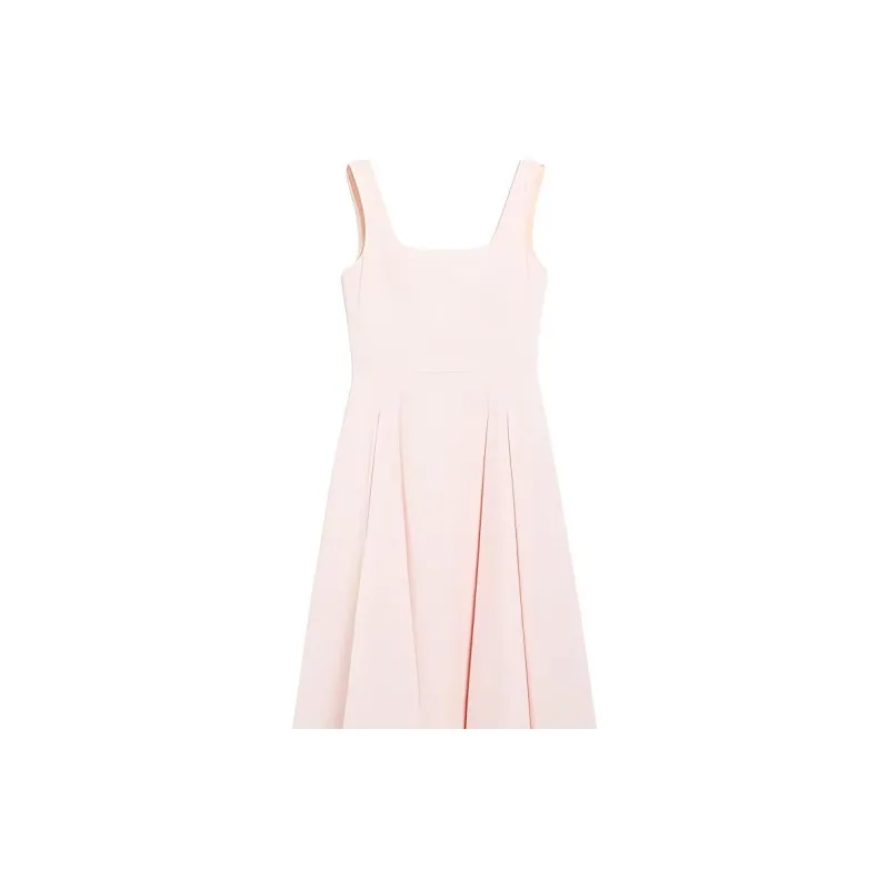 SportMax Sleeveless Dresses Women's Pink-4