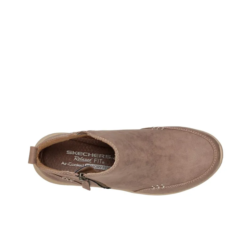 Skechers Reggae Fest Ankle Boots Women's Brown-3