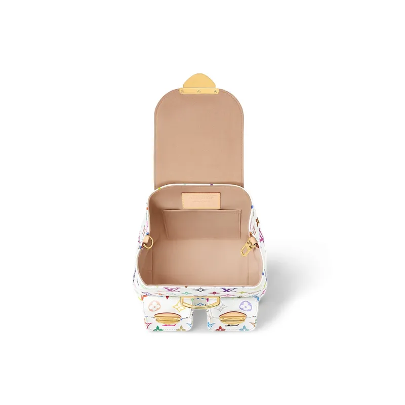 LOUIS VUITTON X Takashi Murakami Venice Backpack White Multicolored-3