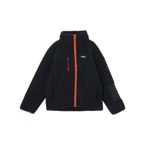 PUMA FZ Velvet-feel Coat Men's Marine Blue