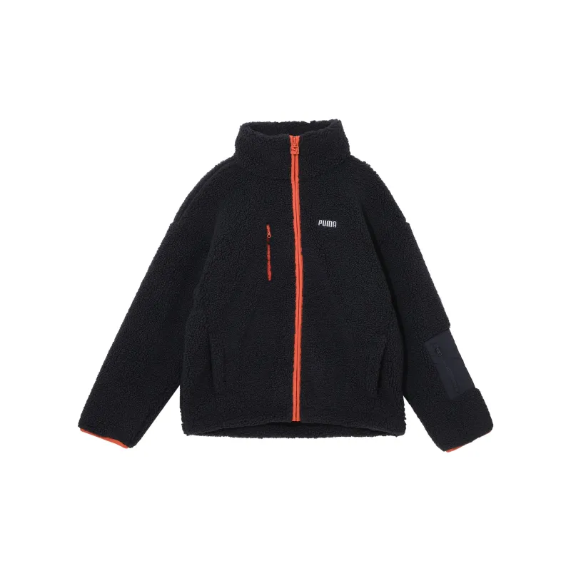PUMA FZ Velvet-feel Coat Men's Marine Blue-0