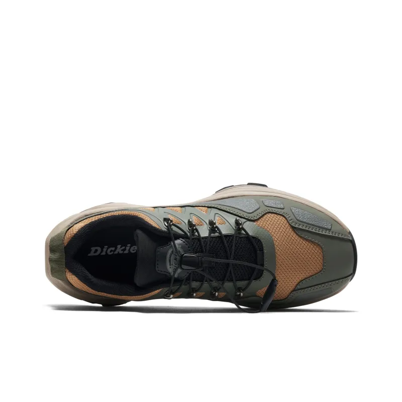 Dickies Non-slip Lightweight Low-Top Outdoor Shoes Men's Brown Green-3