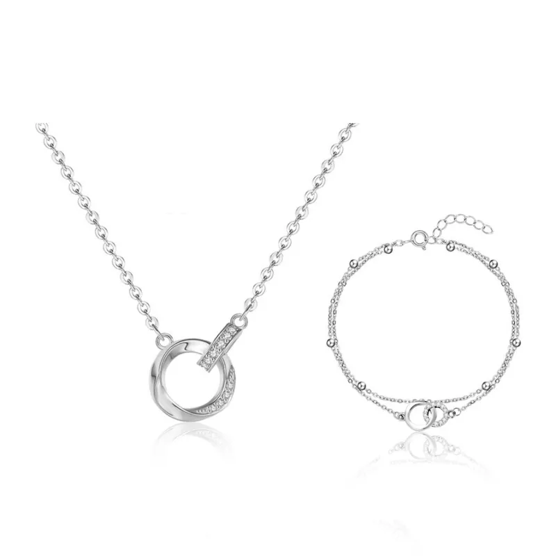Kelanxi Copper Necklaces Women's-6