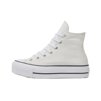 Converse All Star Lift Wear Resistant High Top Skateboard Shoes Women's White